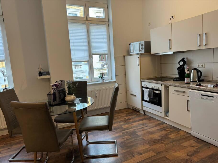 Akk1 - Apartment Im Zentrum Vollausstattung Balkon Магдебург Екстериор снимка
